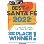 Best of Santa Fe 2022, third place winner